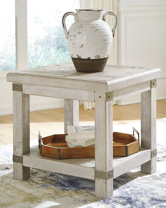 Carynhurst Rectangular End Table - Discount Furniture Connection