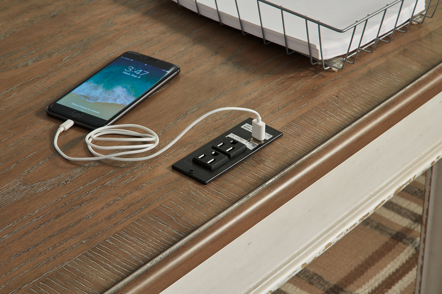 Realyn Home Office Desk - Discount Furniture Connection