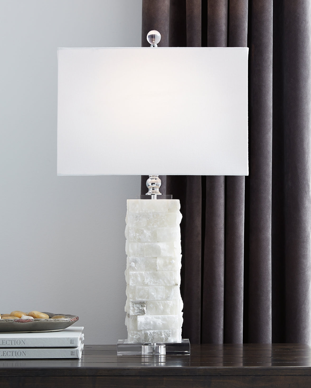 Malise Alabaster Table Lamp (1/CN) - Discount Furniture Connection
