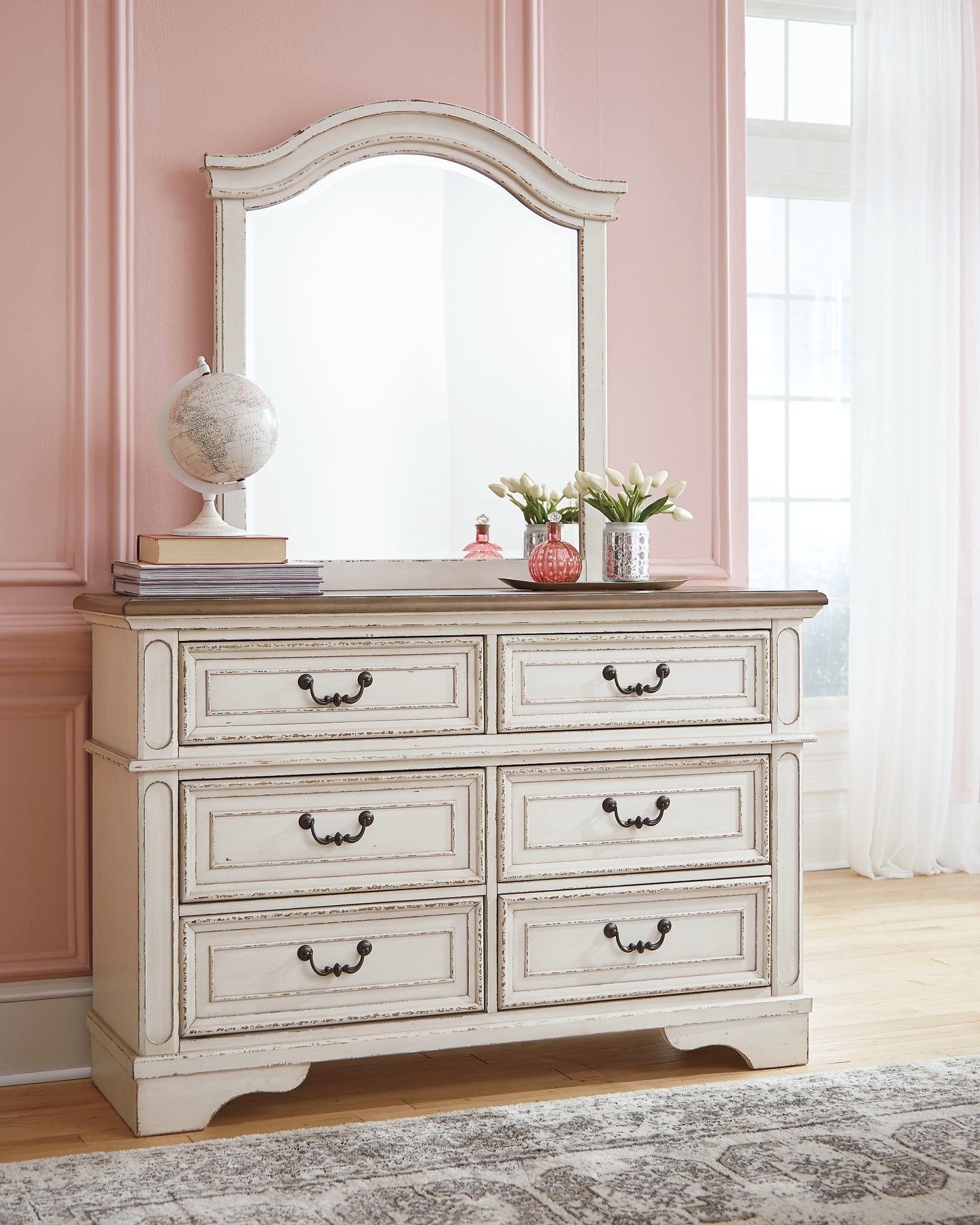 Realyn Dresser and Mirror - Discount Furniture Connection