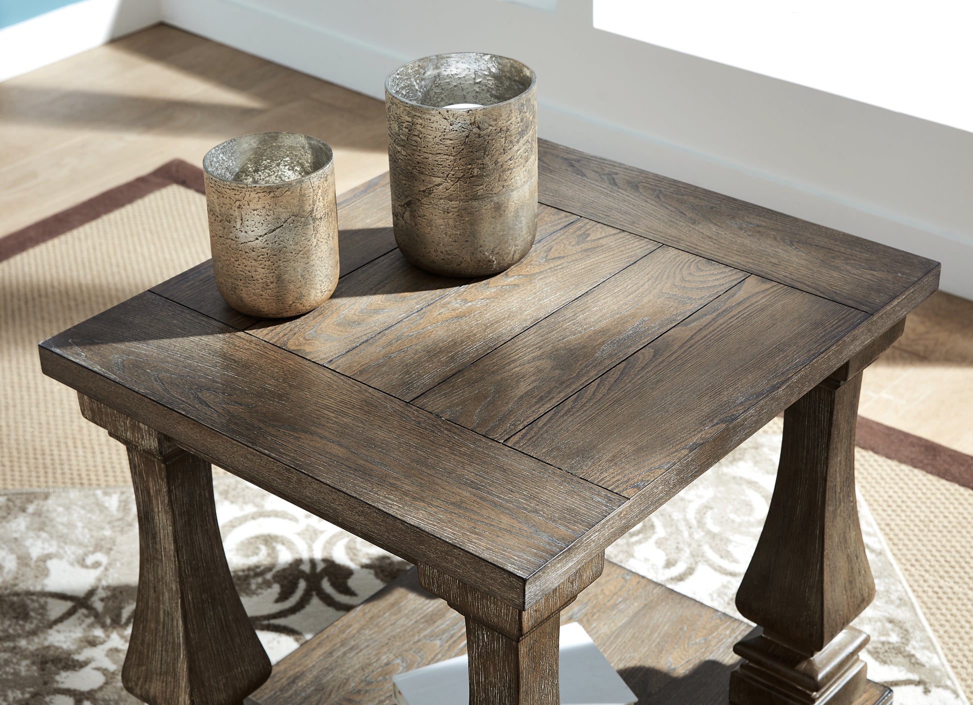 Johnelle Rectangular End Table - Discount Furniture Connection