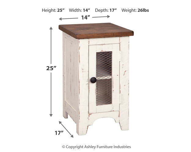 Wystfield Chair Side End Table - Discount Furniture Connection