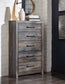 Drystan Five Drawer Chest - Discount Furniture Connection