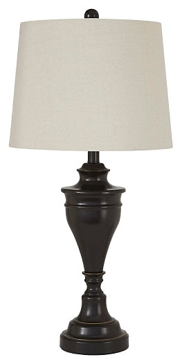 Darlita Metal Table Lamp (2/CN) - Discount Furniture Connection