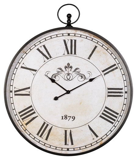 Augustina Wall Clock - Discount Furniture Connection