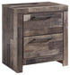 Derekson Two Drawer Night Stand - Discount Furniture Connection