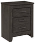 Brinxton Two Drawer Night Stand - Discount Furniture Connection