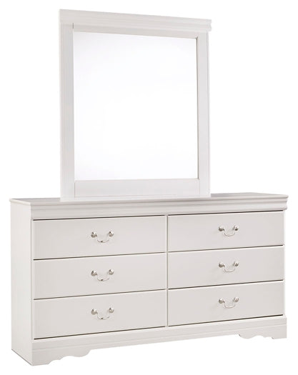 Anarasia Dresser and Mirror - Discount Furniture Connection
