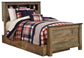 Trinell Twin Bookcase Bed with 1 Large Storage Drawer - Discount Furniture Connection