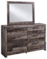 Derekson Dresser and Mirror - Discount Furniture Connection