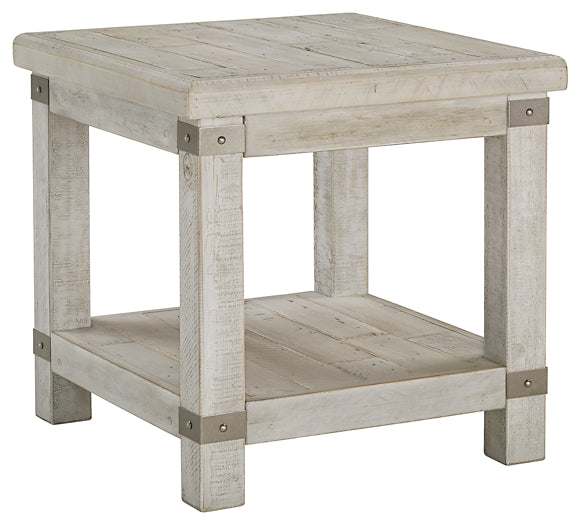 Carynhurst Rectangular End Table - Discount Furniture Connection