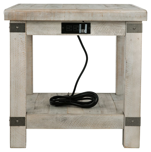 Carynhurst Rectangular End Table - Discount Furniture Connection