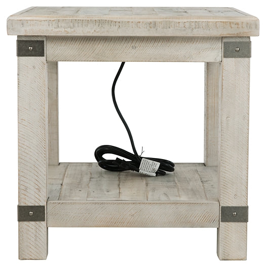 Carynhurst Rectangular End Table - Discount Furniture Connection