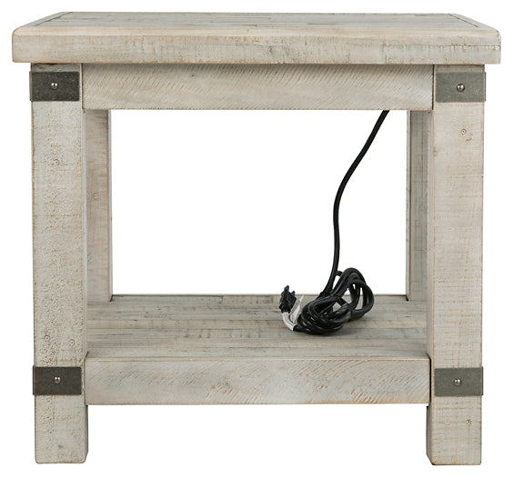 Carynhurst Rectangular End Table - Discount Furniture Connection