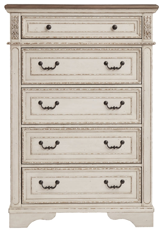 Realyn Five Drawer Chest - Discount Furniture Connection