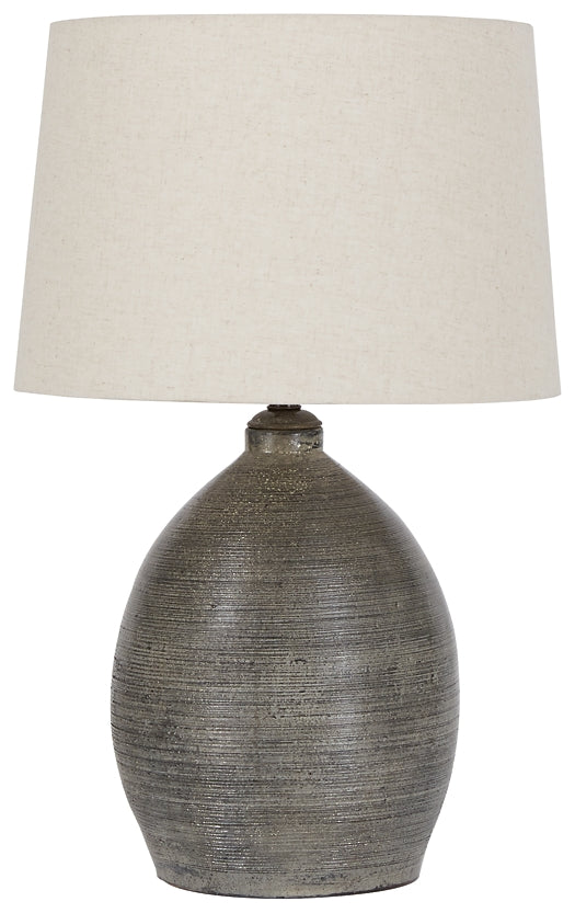 Joyelle Terracotta Table Lamp (1/CN) - Discount Furniture Connection