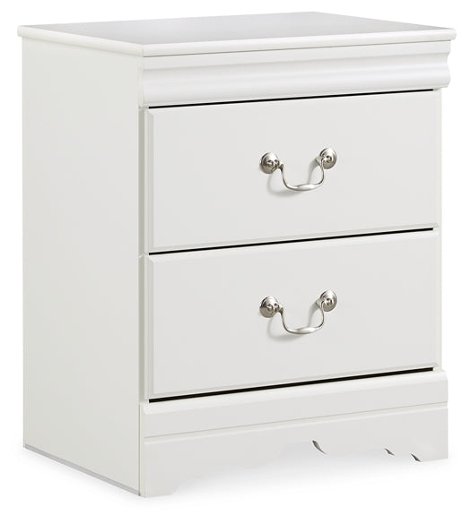 Anarasia Two Drawer Night Stand - Discount Furniture Connection