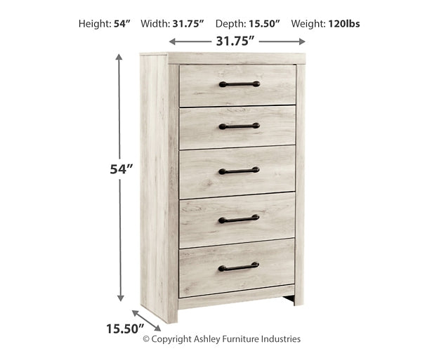 Cambeck Five Drawer Chest - Discount Furniture Connection