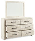 Cambeck Dresser and Mirror - Discount Furniture Connection
