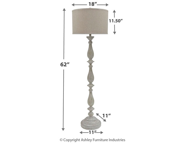 Bernadate Poly Floor Lamp (1/CN) - Discount Furniture Connection