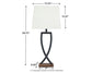 Makara Metal Table Lamp (2/CN) - Discount Furniture Connection