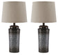 Norbert Metal Table Lamp (2/CN) - Discount Furniture Connection