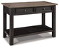 Tyler Creek Sofa Table - Discount Furniture Connection
