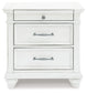 Kanwyn Three Drawer Night Stand - Discount Furniture Connection