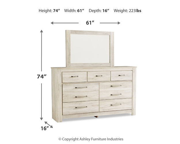 Bellaby Dresser and Mirror - Discount Furniture Connection