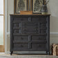 12 Drawer Chesser - Black