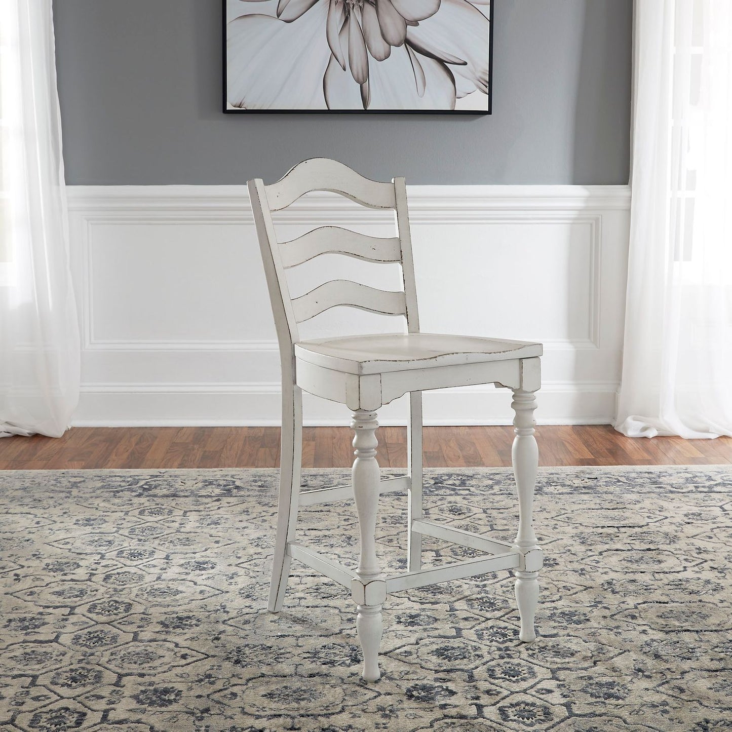 Ladder Back Counter Chair (RTA)