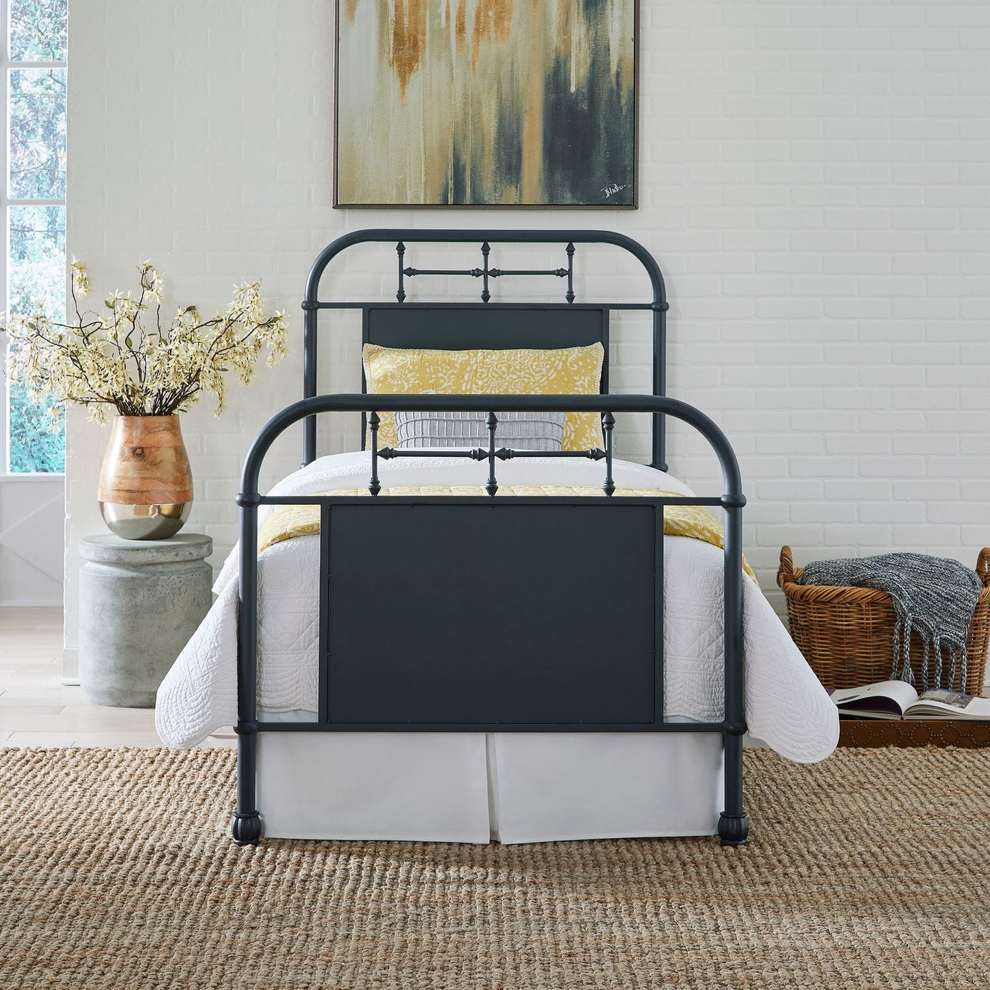 Full Metal Bed - Navy