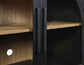 Magnolia Cathedral Doored Server, Black