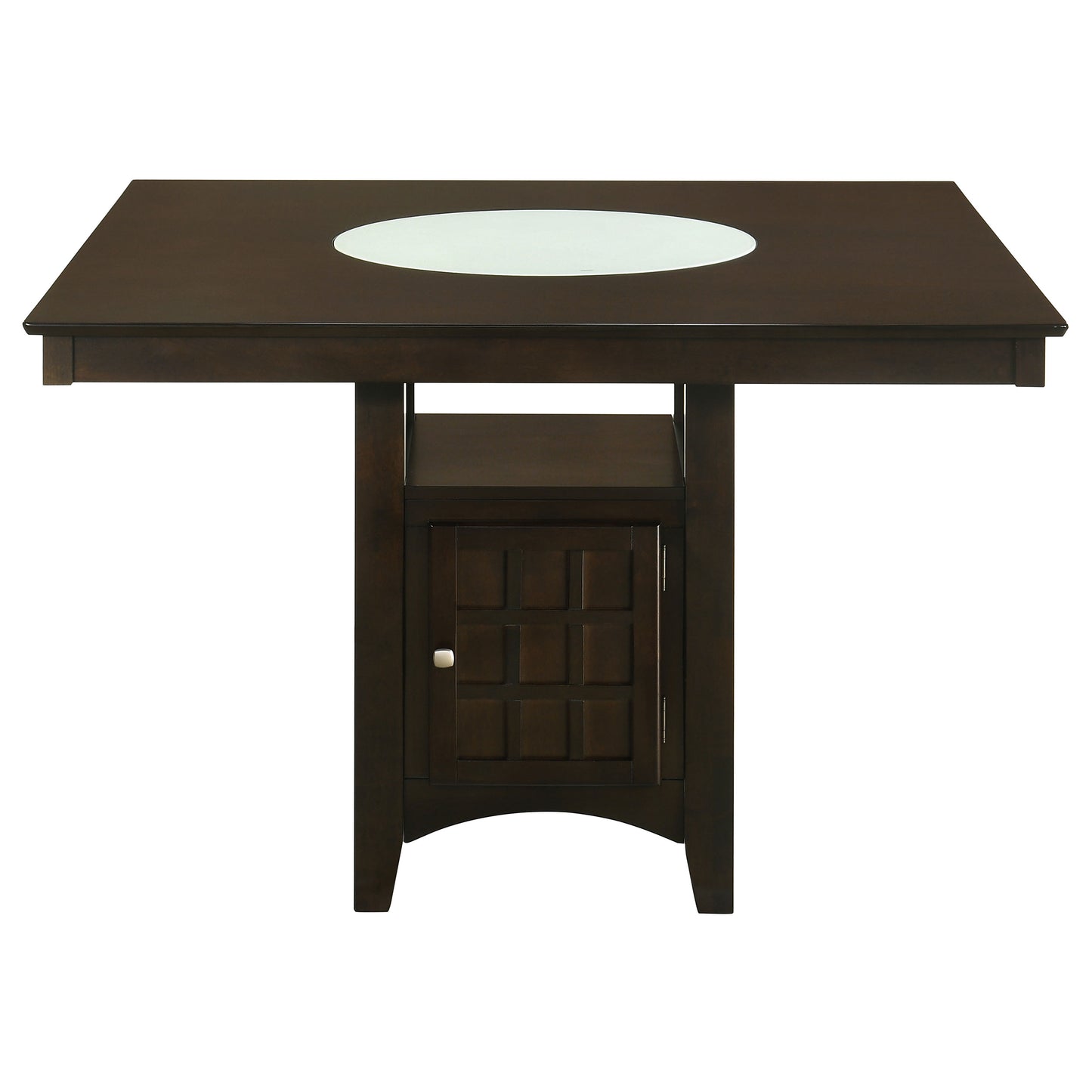 Gabriel 52-inch Counter Height Dining Table Cappuccino - Discount Furniture Connection