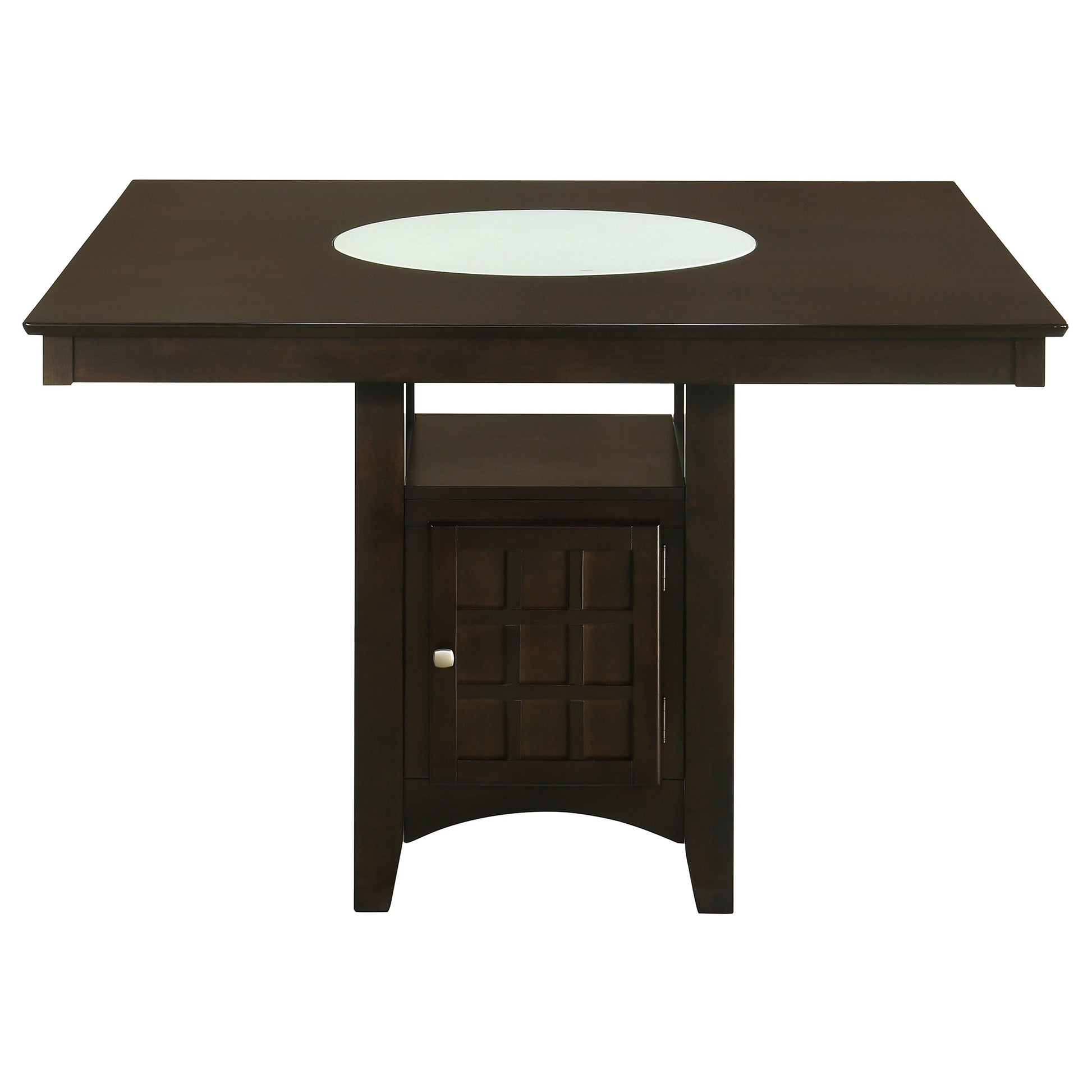Gabriel 52-inch Counter Height Dining Table Cappuccino - Discount Furniture Connection