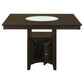 Gabriel 52-inch Counter Height Dining Table Cappuccino - Discount Furniture Connection