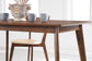 Kersey Rectangular 47-inch Wood Dining Table Chestnut - Discount Furniture Connection