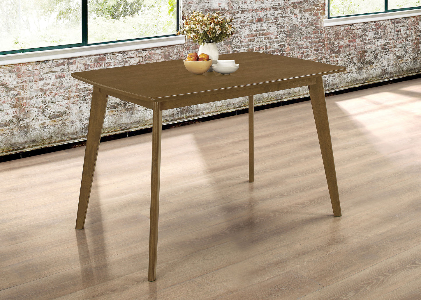Kersey Rectangular 47-inch Wood Dining Table Chestnut - Discount Furniture Connection