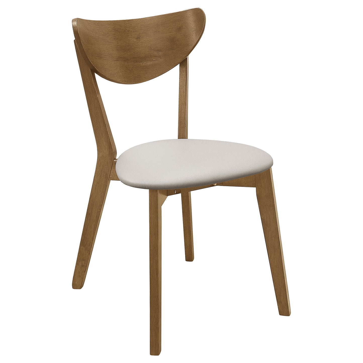 Kersey Wood Dining Side Chair Chestnut (Set of 2) - Discount Furniture Connection