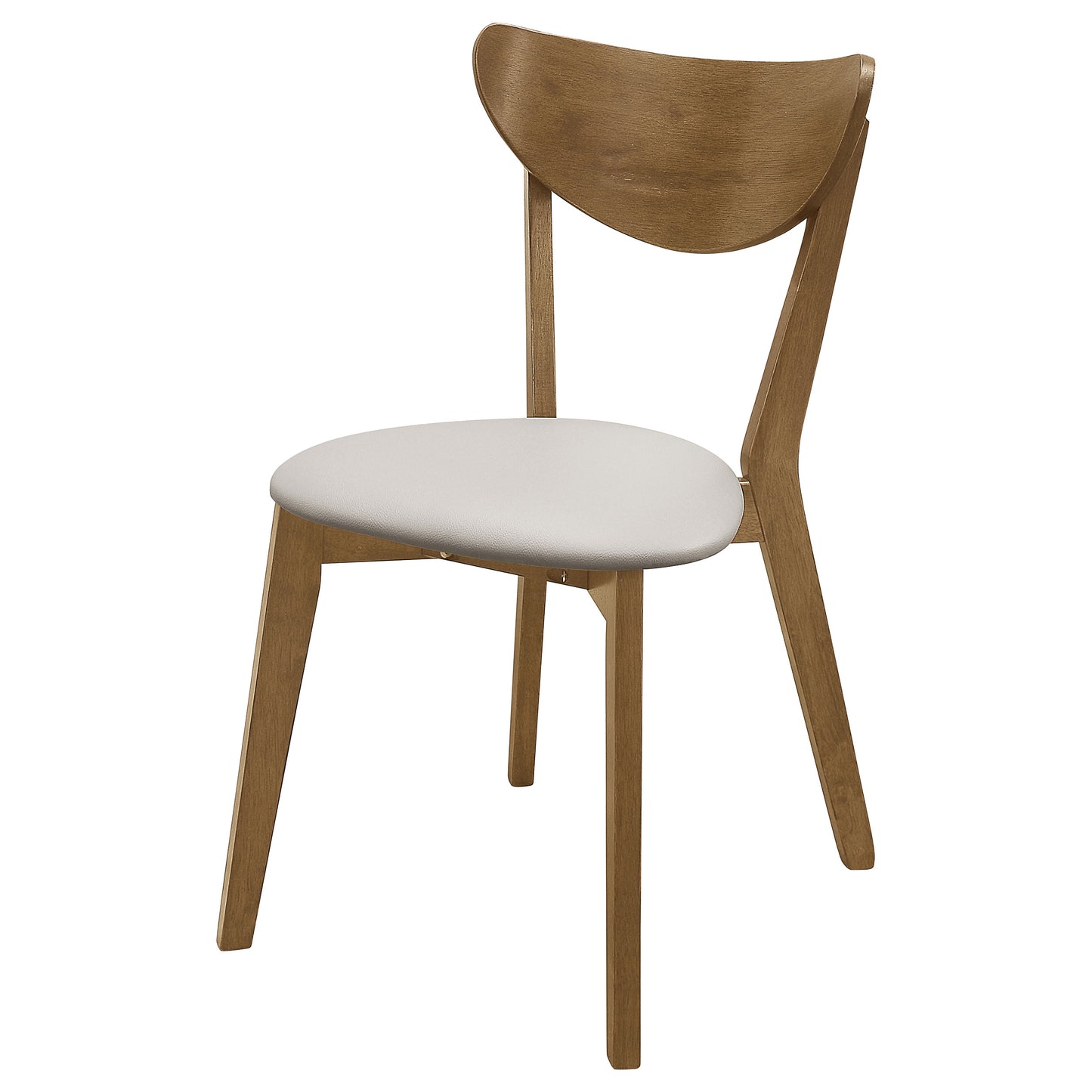 Kersey Wood Dining Side Chair Chestnut (Set of 2) - Discount Furniture Connection