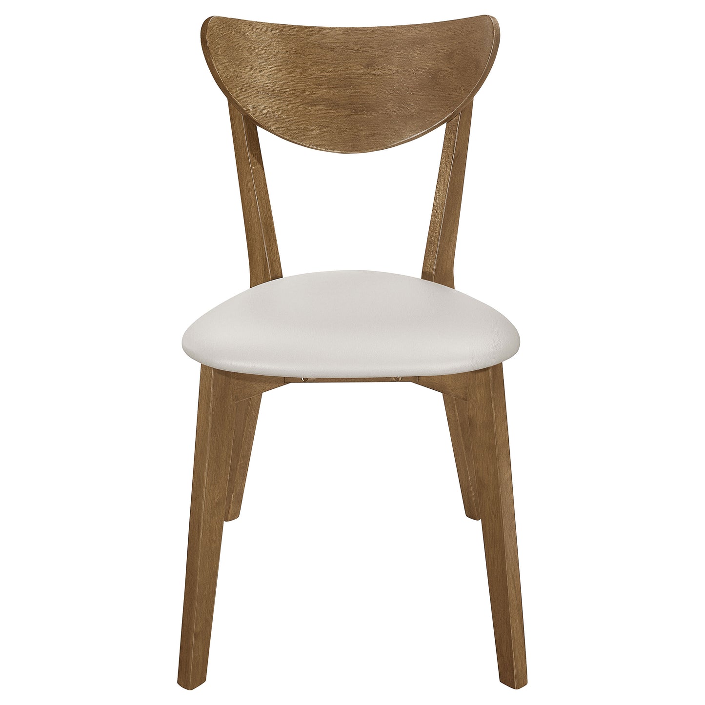 Kersey Wood Dining Side Chair Chestnut (Set of 2) - Discount Furniture Connection
