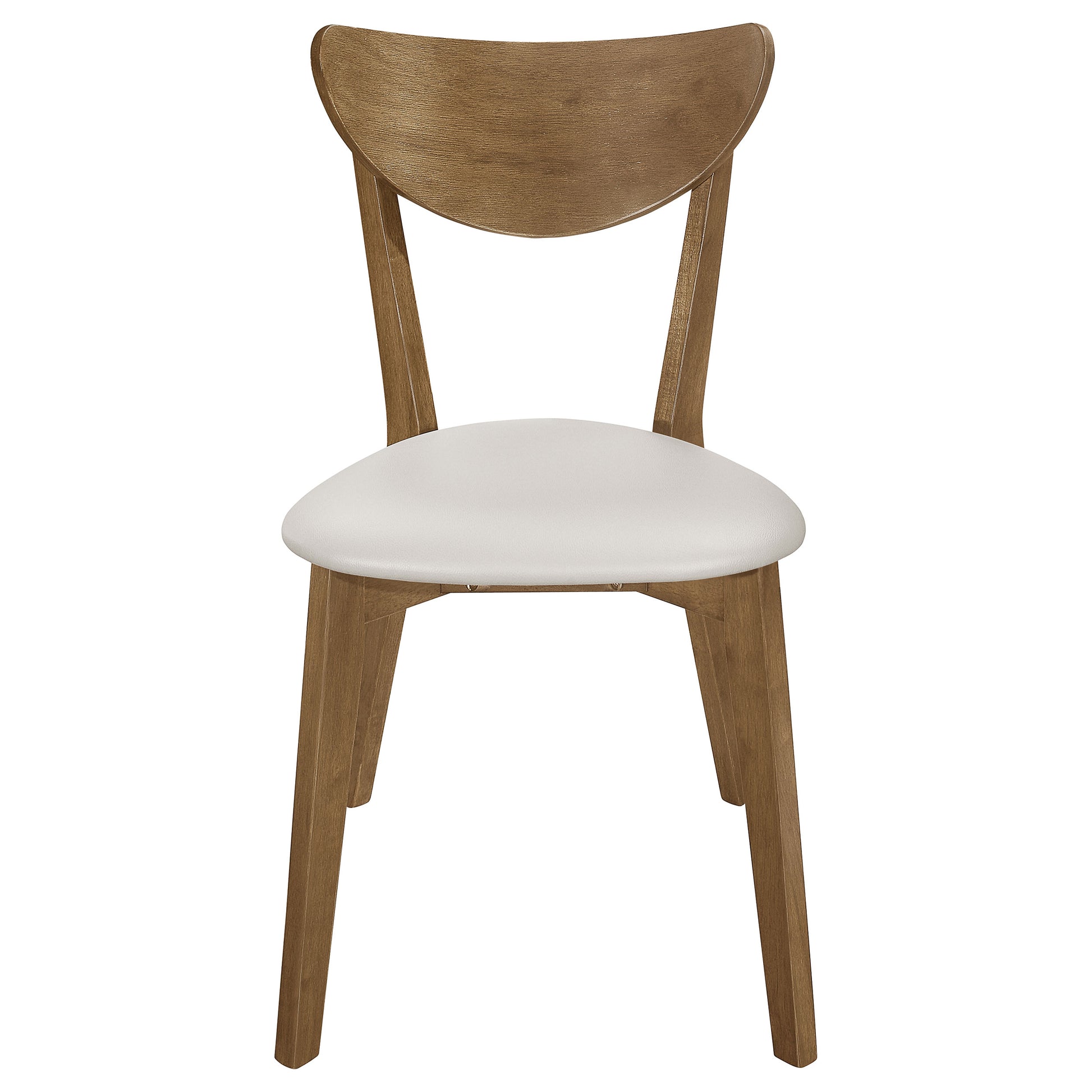 Kersey Wood Dining Side Chair Chestnut (Set of 2) - Discount Furniture Connection