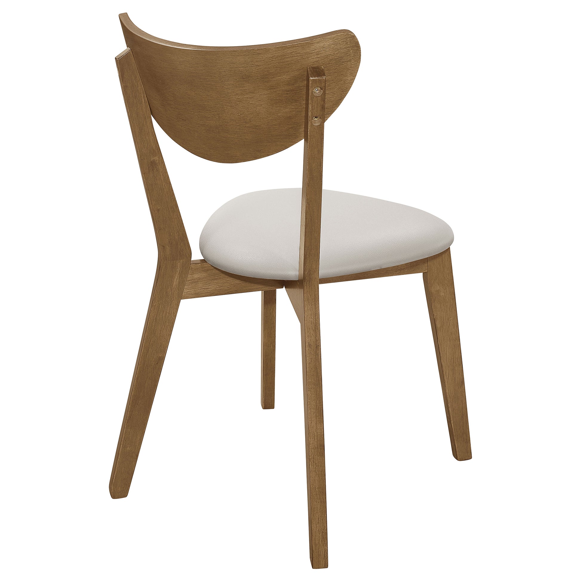 Kersey Wood Dining Side Chair Chestnut (Set of 2) - Discount Furniture Connection