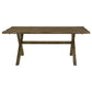 Alston 6-piece Rectangular Dining Table Set Knotty Nutmeg - Discount Furniture Connection