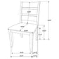 Alston 6-piece Rectangular Dining Table Set Knotty Nutmeg - Discount Furniture Connection