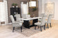 Alana Velvet Upholstered Dining Arm Chair Sand - Discount Furniture Connection
