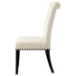 Alana Fabric Upholstered Dining Side Chair Beige (Set of 2) - Discount Furniture Connection