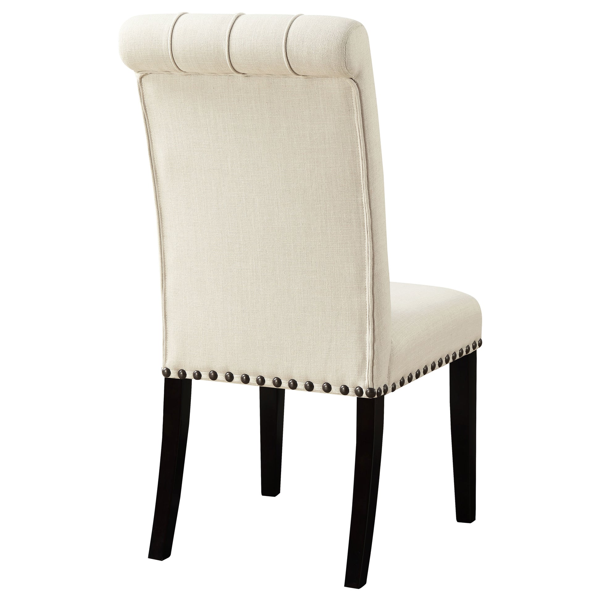 Alana Fabric Upholstered Dining Side Chair Beige (Set of 2) - Discount Furniture Connection