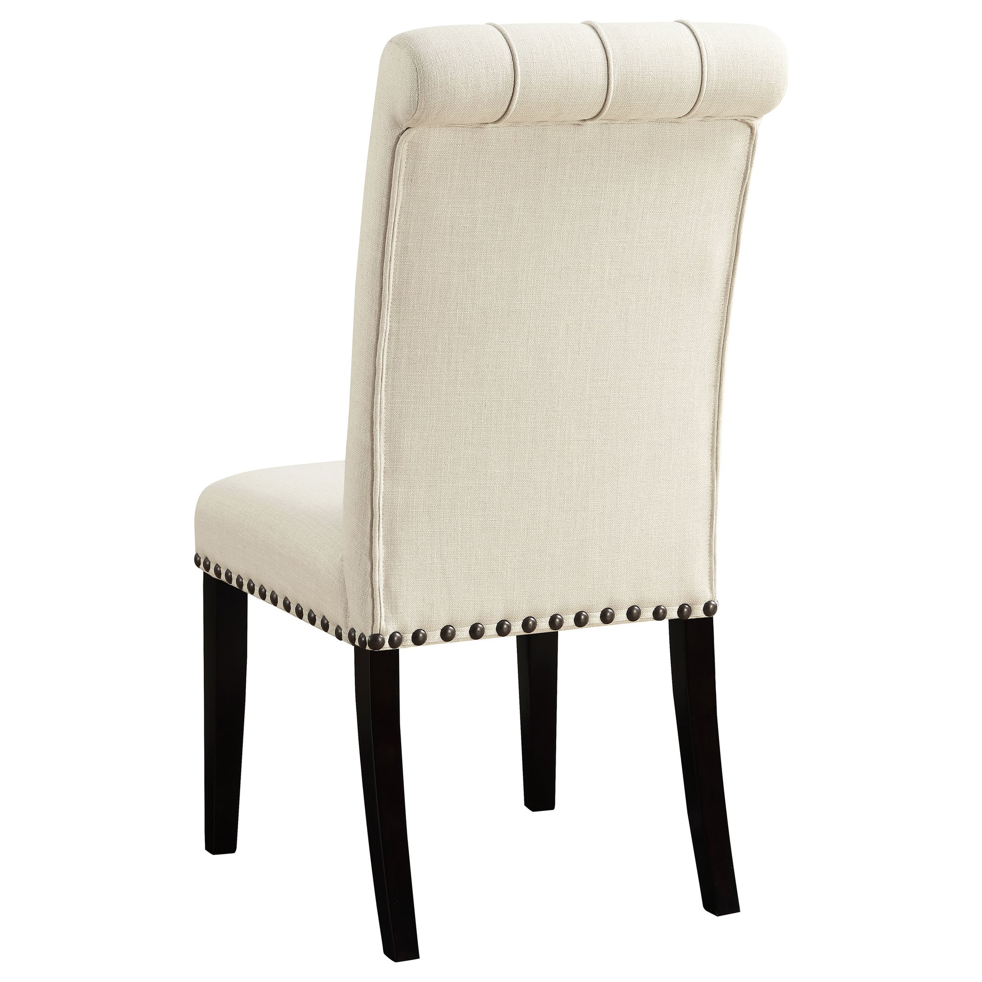 Alana Fabric Upholstered Dining Side Chair Beige (Set of 2) - Discount Furniture Connection