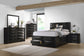 Briana 4-piece Queen Bedroom Set Black - Discount Furniture Connection